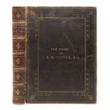 TURNER, J.M.W - The Works : engraved portrait frontispiece, 29 steel engraved plates, org.