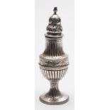 A George III silver sugar caster, maker Thomas Daniell & John Wall, London,