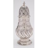A George V silver sugar caster, maker Pairpoint Brothers, London,