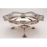 A George V silver bowl, maker Mappin & Webb, Sheffield,