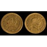 A George 1/3 guinea dated '1806':.