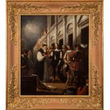 Circle of Thomas Barker[1769-1847]- The Execution of Charles I:- monogrammed and inscribed TB of