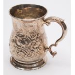 George III silver mug, maker William Cripps, London,