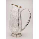 An Elizabeth II silver jug, maker Rod Kelly, London,