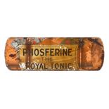 An early 20th century enamel advertising sign for 'Phosferine the Royal Tonic':,