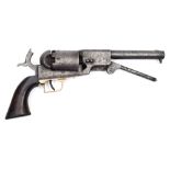 A Colt 1848 pattern 1st Model Dragoon pistol in relic condition:,