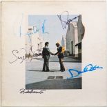 WITHDRAWN Pink Floyd 'The Wall' and 'Wish You Were Here' signed album covers:,