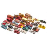 A collection of Corgi , Dinky and other vehicles:,