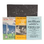 A collection of various football programmes:,