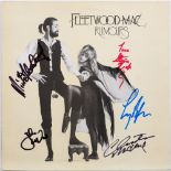 WITHDRAWN Fleetwood Mac 'Rumours' signed album cover:, Mick Fleetwood, John McVie, Stevie Nicks,