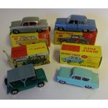 Dinky No 139 Ford Consul Cortina; Dinky No 145 Singer Vogue,