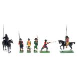 A collection of handmade and hand painted English Civil War figures:,