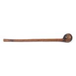 A knobkerrie, of traditional form:,