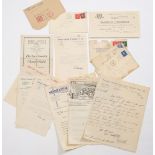 Of Torquay and Chelsea FC interest- a collection of letters and correspondence for the transfer