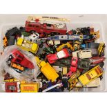 A collection of various Corgi, Matchbox and other vehicles:,