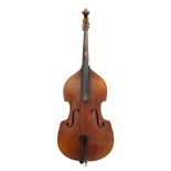 A 20th century German double bass:, unsigned,