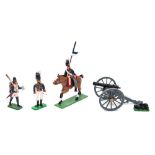 A collection of handmade and hand painted Royal Horse Artillery figures:,