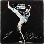 WITHDRAWN David Bowie 'The Man Who Sold The World' signed album cover:, David Bowie, Mick Ronson,