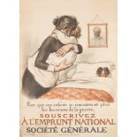 A WWI French poster 'Societe Generale' after Georges Redon (1869-1943):,