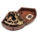 A 19th century 8 inch radius vernier sextant by George Noel:,