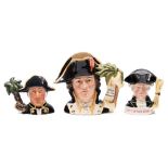 A Royal Doulton character jug 'Captain Bligh' D6967:,