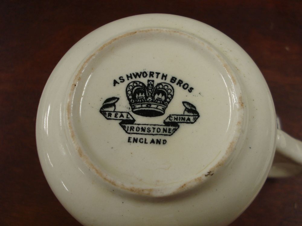 A Clan Line Ironstone mug by Ashworth Brothers, together with an Elder Dempster Lines side plate:, - Image 6 of 6