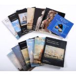 A collection of London saleroom Maritime and Nautical Auction catalogues:,