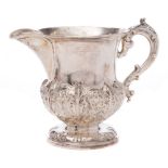 WITHDRAWN A William IV silver cream jug, maker Edward, Edward Jnr, John & William Barnard,