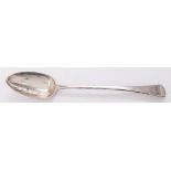 A George III silver Old English pattern gravy or basting spoon: maker Richard Crossley, London 1803,