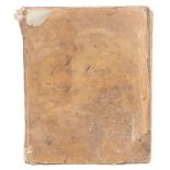 ACCOUNTS BOOK : manuscript church accounts book [many entries], 4to, vellum, 1796-1825.