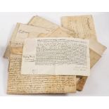 DOCUMENTS : a collection of mainly legal documents on vellum relating to lands in Middlesex,