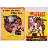 Four Continental Bruce Lee film posters:, comprising two for 'Son of the Dragon',