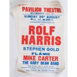 A collection of Weymouth Pavilion and Weymouth Theatre posters:,
