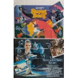 Seven British quad film posters and part sets of lobby cards:, 'Sleeping Beauty' ( full card set),