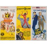 Three Continental 'Man from Uncle' film posters:, comprising 'The Spy In The Green Hat',