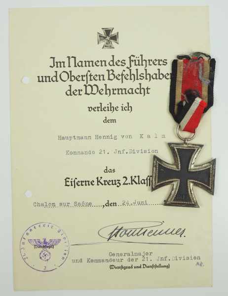 1.2.) Deutsches Reich (1933-45)Nachlass des Ritterkreuzträgers Major und stellv. Führers des - Image 10 of 13