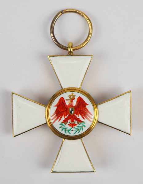 1.1.) Kaiserreich (bis 1933) Preussen: Roter Adler Orden, 4. Modell (1885-1917), 3. Klasse.Gold,