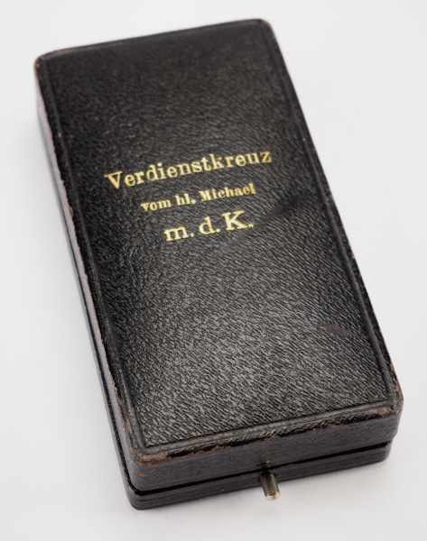 1.1.) Kaiserreich (bis 1933) Bayern: Verdienstorden vom Heiligen Michael, Verdienstkreuz mit der - Image 4 of 4