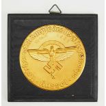 1.2.) Deutsches Reich (1933-45) Plakette auf die Reichswettkämpfe des NS-Fliegerkorps Kassel 12.-