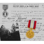 2.2.) Welt USA: Distinguished Service Medal, Armee.Bronze vergoldet, teilweise emailliert,
