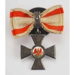 1.1.) Kaiserreich (bis 1933) Preussen: Roter Adler Orden, 4. Klasse Miniatur.Silber, teilweise
