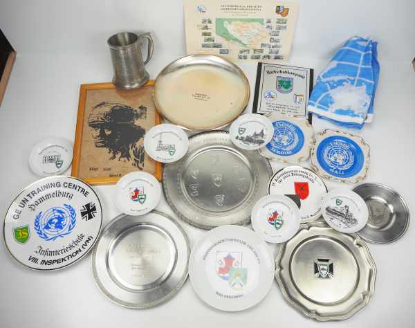 4.4.) Patriotisches / Reservistika / Dekoratives Bundeswehr: Sammlung Erinnerungsstücke - diverse