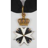 1.1.) Kaiserreich (bis 1933) Preussen: Ritterlicher Orden St. Johannis vom Spital zu Jerusalem,