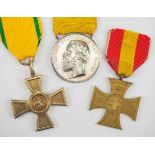 1.1.) Kaiserreich (bis 1933) Baden: Drei Auszeichnungen.1.) Großherzoglicher Orden vom Zähringer