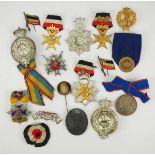 1.1.) Kaiserreich (bis 1933) Kriegerverein: Braunschweig - Lot von 17 Auszeichnungen.Diverse,