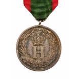 1.1.) Kaiserreich (bis 1933) Anhalt: Medaille für Verdienste, Anhänglichkeit und Treue, in Silber.
