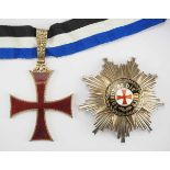2.1.) Europa Portugal: Orden des Infanten Dom Henrique, Kommandeur Set.1.) Kreuz: Silber