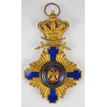 2.1.) Europa Rumänien: Orden des Sterns von Rumänien, 1. Modell (1881-1932), Großkreuz mit