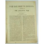 6.1.) Literatur From Cape Coast to Coomassie, a narrative of the Ashantee War.London, 1874. 47 S., 1