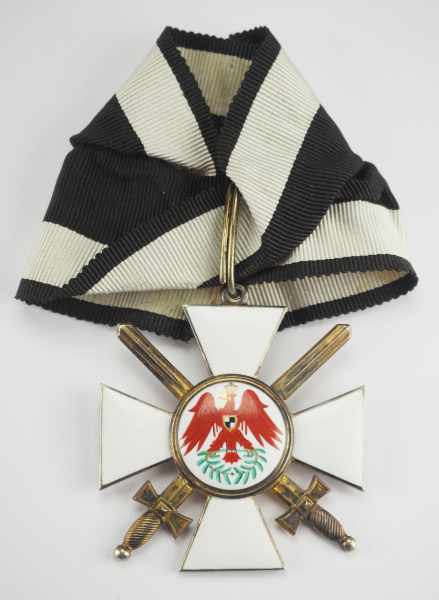 1.1.) Kaiserreich (bis 1933) Preussen: Roter Adler Orden, 4. Modell (1886-1918), 2. Klasse mit